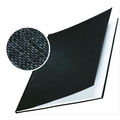 LEITZ Buchbindemappe 10St A4 schwarz 5 Hardcov.7mm