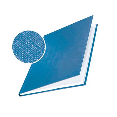 LEITZ Buchbindemappe 10St A4 blau 73900035 Hardcov.3.5mm