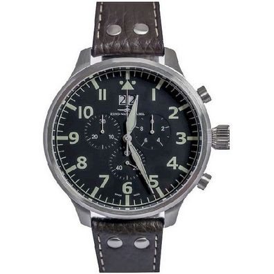 Zeno-Watch - Armbanduhr - Herren - Super Oversized Navigator - 6221N-8040Q-a1