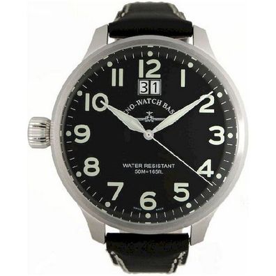 Zeno-Watch - Armbanduhr - Herren - Chrono - Super Oversized - 6221-7003Q-Left-a1