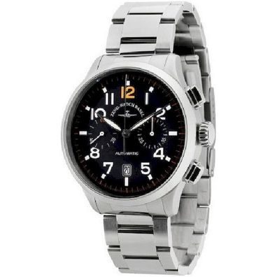Zeno-Watch - Armbanduhr - Herren - Pilot Retro Tre Chrono Bicompax 6302BHD-a1