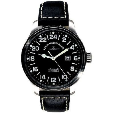 Zeno-Watch - Armbanduhr - Herren - Chrono - Oversized Pilot 24 hours - 8563-24-a1
