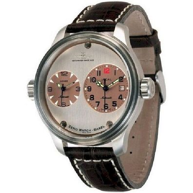 Zeno-Watch - Armbanduhr - Herren - OS Pilot Dual Time - 8671-b36