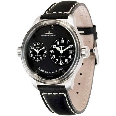 Zeno-Watch - Armbanduhr - Herren - OS Pilot Dual Time - 8671-a1
