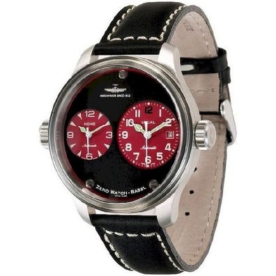 Zeno-Watch - Armbanduhr - Herren - OS Pilot Dual Time - 8671-b17