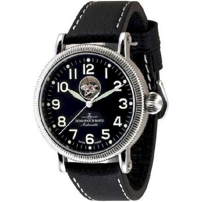 Zeno-Watch - Armbanduhr - Herren - Chrono - Nostalgia XL Open Heart - 88073U-a1