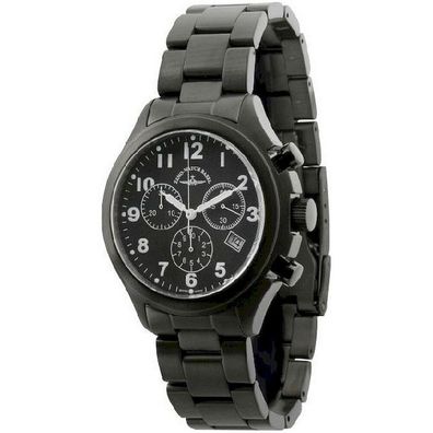 Zeno-Watch - Armbanduhr - Herren - Chrono - Aviator Chrono black - 926Q-bk-a1M