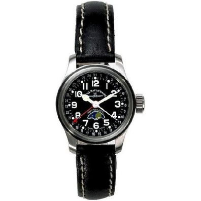 Zeno-Watch - Armbanduhr - Damen - Pilot Lady Moon Phase - 8455L-a1