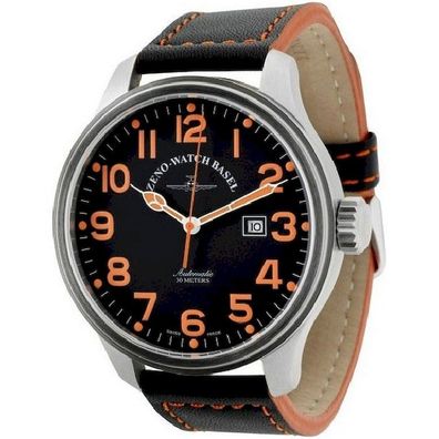 Zeno-Watch - Armbanduhr - Herren - Chrono - Oversized Pilot Automatik - 8554-a15