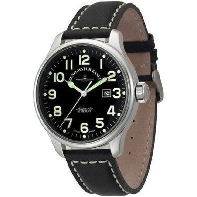 Zeno-Watch - Armbanduhr - Herren - Chrono - Oversized Pilot - 8554-pol-a1