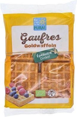 3x Pural Goldwaffeln 165g