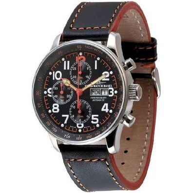 Zeno-Watch - Armbanduhr - Herren - Chrono - X-Large Pilot special - P557TVDD-a17
