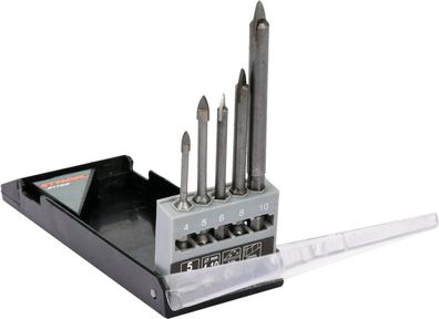 Glas- und Keramikbohrer-Set 5-teilig