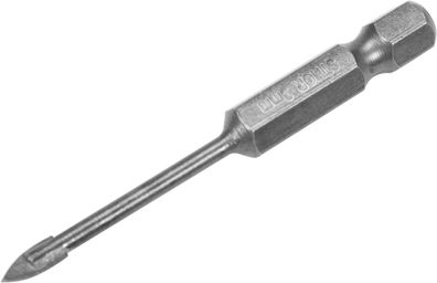 Foret hexagonal de 3 mm pour verre et céramique