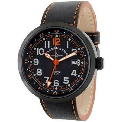 Zeno-Watch - Armbanduhr - Herren - Chrono - Rondo - B554Q-GMT-bk-a15