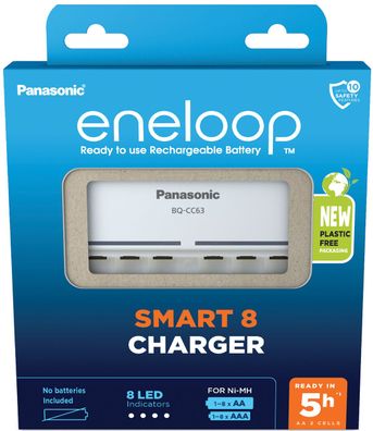 eneloop BQ-CC63 8-Zellen Charger unbestückt