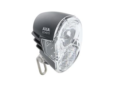 AXA LED-Scheinwerfer "Echo 15" 15 Lux, schwarz Int mit Schalter f