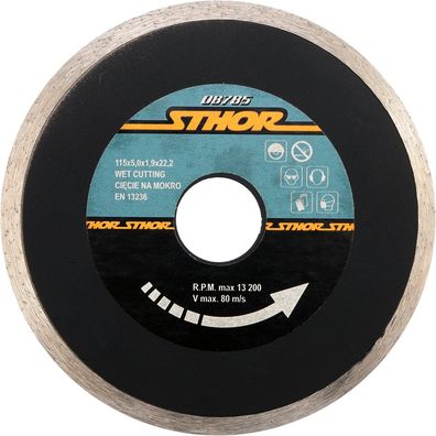 Disque de coupe diamanté 115 x 22,2 mm