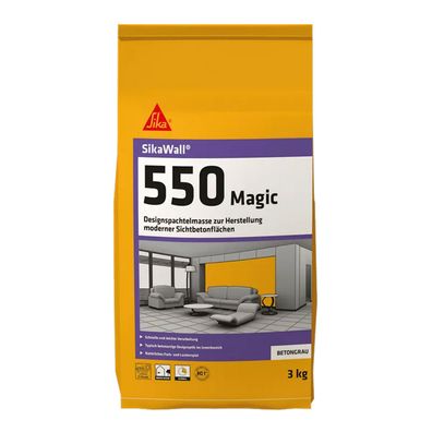 SikaWall-550 Magic 3kg - ideal für langlebigen Fassadenschutz