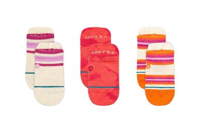 STANCE Kids Socken 3er Pack Dye Namic pink 2-4 Jahre