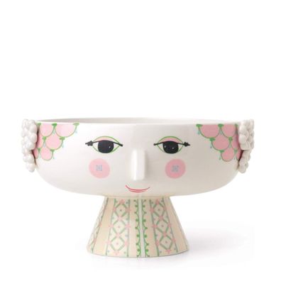 Bjørn Wiinblad - Design Obstschale EVA auf Sockelfuß Ø 24 cm