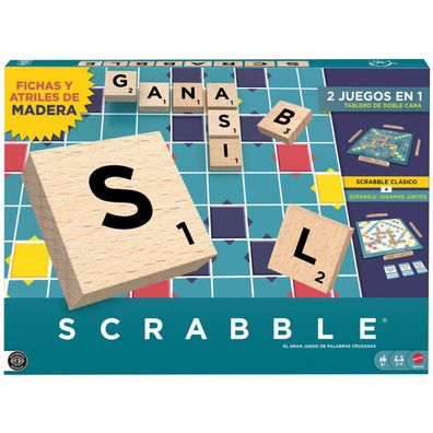 Spanisches Scrabble Core Wood Brettspiel