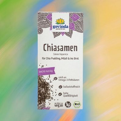 Chiasamen 450 g, Bio, Salvia hispanica von Govinda