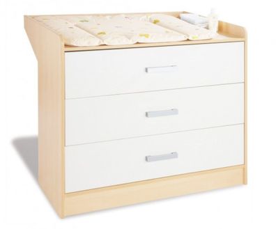 Wickelkommode Wickeltisch ahorn-creme - (4224)