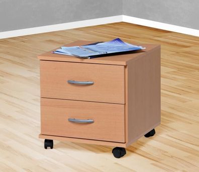 Rollcontainer Container Buche Nachtschrank