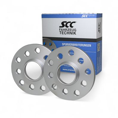 SCC Spurverbreiterungen Spurplatten 2x20mm 12436E Für AUDI A4 A5 A6 A7 A8