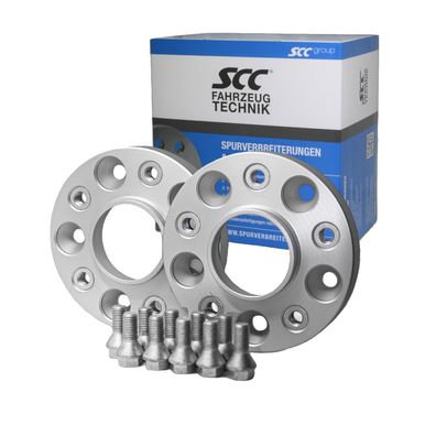 SCC Spurverbreiterungen Spurplatten 2x30mm 13444BES Für Porsche Macan Distanzscheiben