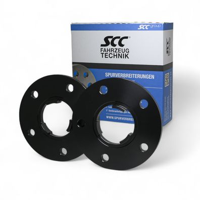 SCC Spurverbreiterungen Spurplatten 2x5mm 12422W Für Volkswagen Touareg
