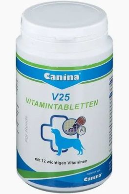 Nahrungsergänzungsmittel Canina V25 Vitamintabletten für Hunde