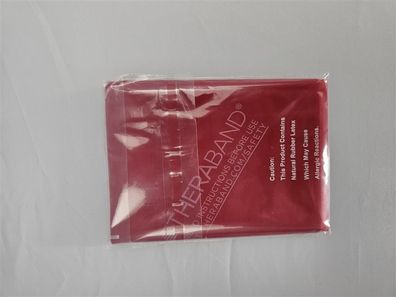 Thera-Band® 1,5m ROT Mittel Stark Gymnastikband NEU im original Theraband Polybeutel