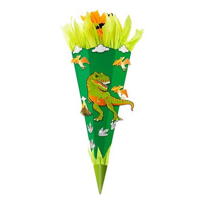Goldbuch Bastelset Schultüte 70cm Dino