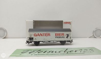 Märklin H0 46201 Bier-Kühlwagen "Ganter Bier" / Insider JW 2004 / DB / OVP