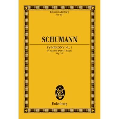Sinfonie Nr. 1 B-Dur op. 38 Studienpartitur Noten