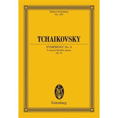 Sinfonie Nr. 4 f-Moll op. 36 CW 24 Studienpartitur Noten
