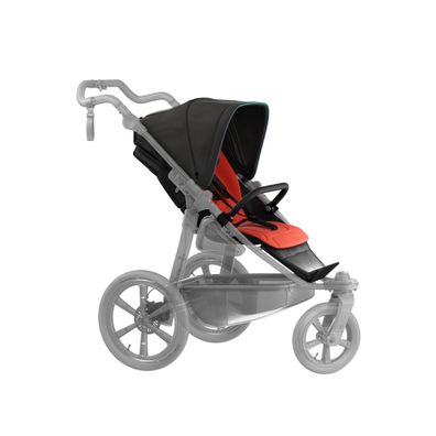 TFK Pro , Mono 3 Sportsitz - Einhang Fb. Schwarz-Weinrot