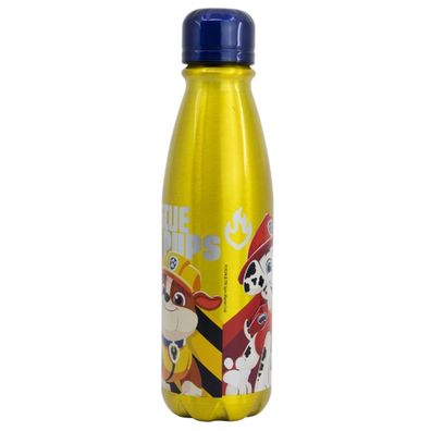 Paw Patrol Trinkflasche Aluminium, 600 ml, mit Sicherheitsverschluss