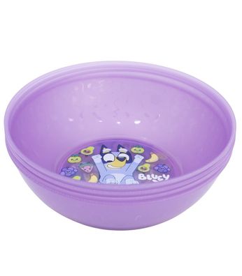 Bluey Kinder Schalen Set 4 teilig Polypropylen für Zuhause Kindergarten und Ausflug