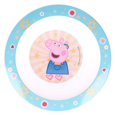 Peppa Pig Kindergeschirr ab 4 Jahren Schale für Kinder mikrowellengeeignet