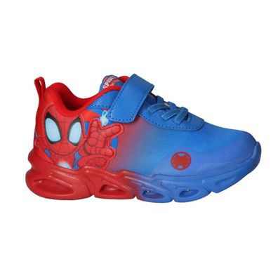 Spidey Sneaker für Kinder mit leichter EVA Außensohle und Lichteffekt