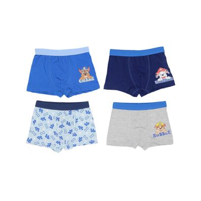 Paw Patrol 4er-Pack Boxershorts – Bequeme und coole Unterwäsche aus weicher Baumwo