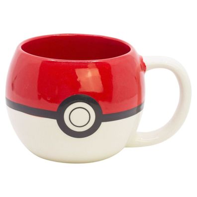 Pokemon Pokeball 490 ml Keramikbecher in Geschenkbox mit Charakterdesign