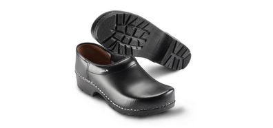 Arbeitsschuh SIKA Footwear Traditionel 124 robuster Clog schwarz