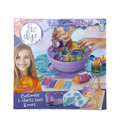 Sambro Tie Dye Creator Färbe Set für Kinder für T-Shirts Taschen und Accessoires
