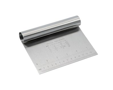 Edelstahl-Teigschaber 15 cm – Präzises Schneiden & Portionieren