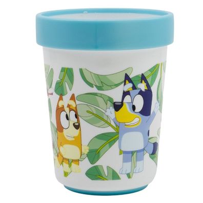 Bluey Kindergeschirr ab 4 Jahren Tasse für Kinder mikrowellengeeignet 260 ml