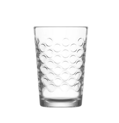 LAV Sedef Wassergläser 205 ml - 6er Set modernes Glasdesign für jeden Tag